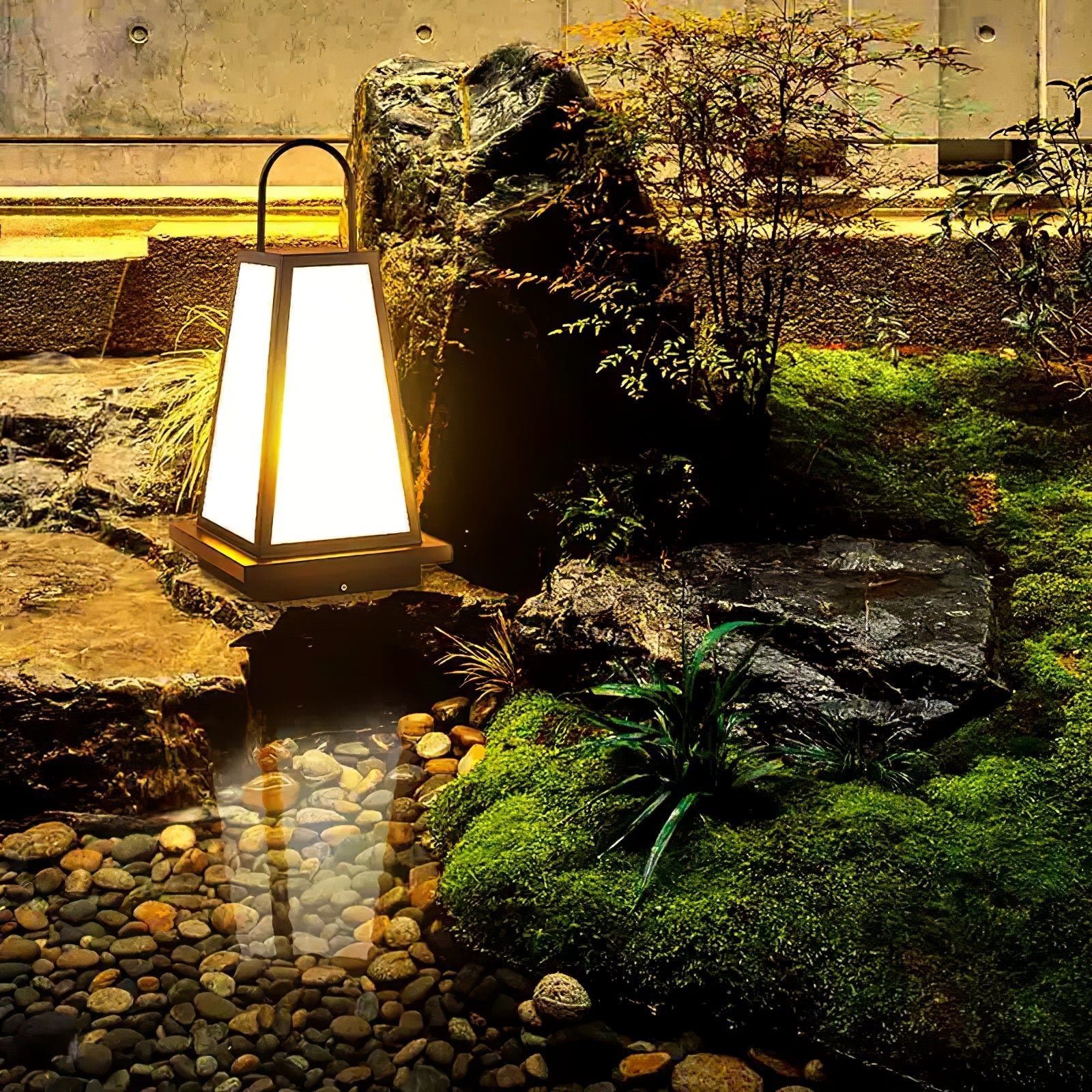 Roam Solar Powered LED Lantern - Waterproof Outdoor Garden Lights for Patio, Yard, Camping & Decoration