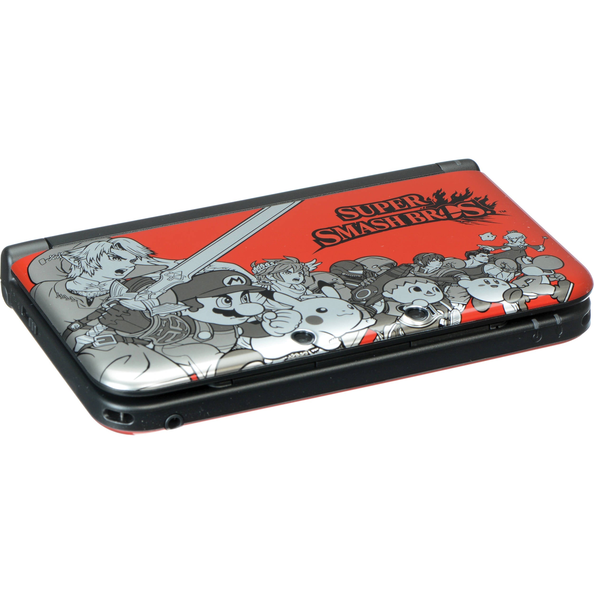 Nintendo 3DS XL Super Smash Bros Limited Edition Red Gaming Console - Portable Handheld System for Nintendo Games | Perfect for Travel, Commuting & Home Entertainment