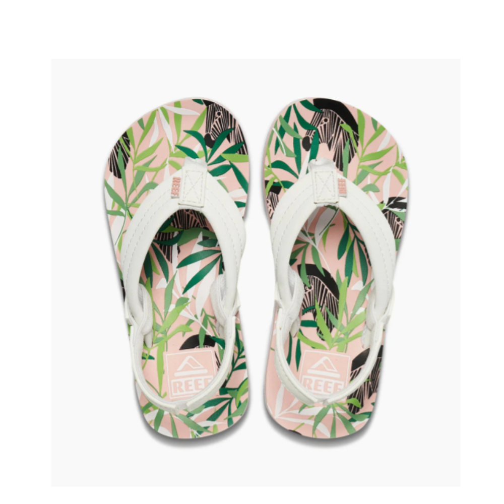 Reef Ahi Kids' Sandals for Little Girls - Comfortable Beach & Pool Shoes for Outdoor Summer Play