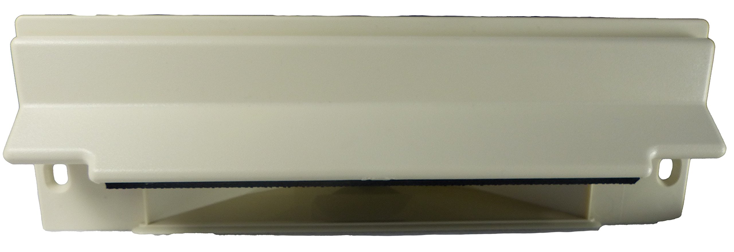 Central Vacuum Sweep Inlet Valve - Almond CanSweep Dustpan Valve for Under Counter & Baseboard Installation | Perfect for Home Cleaning Systems & Central Vacuum Maintenance