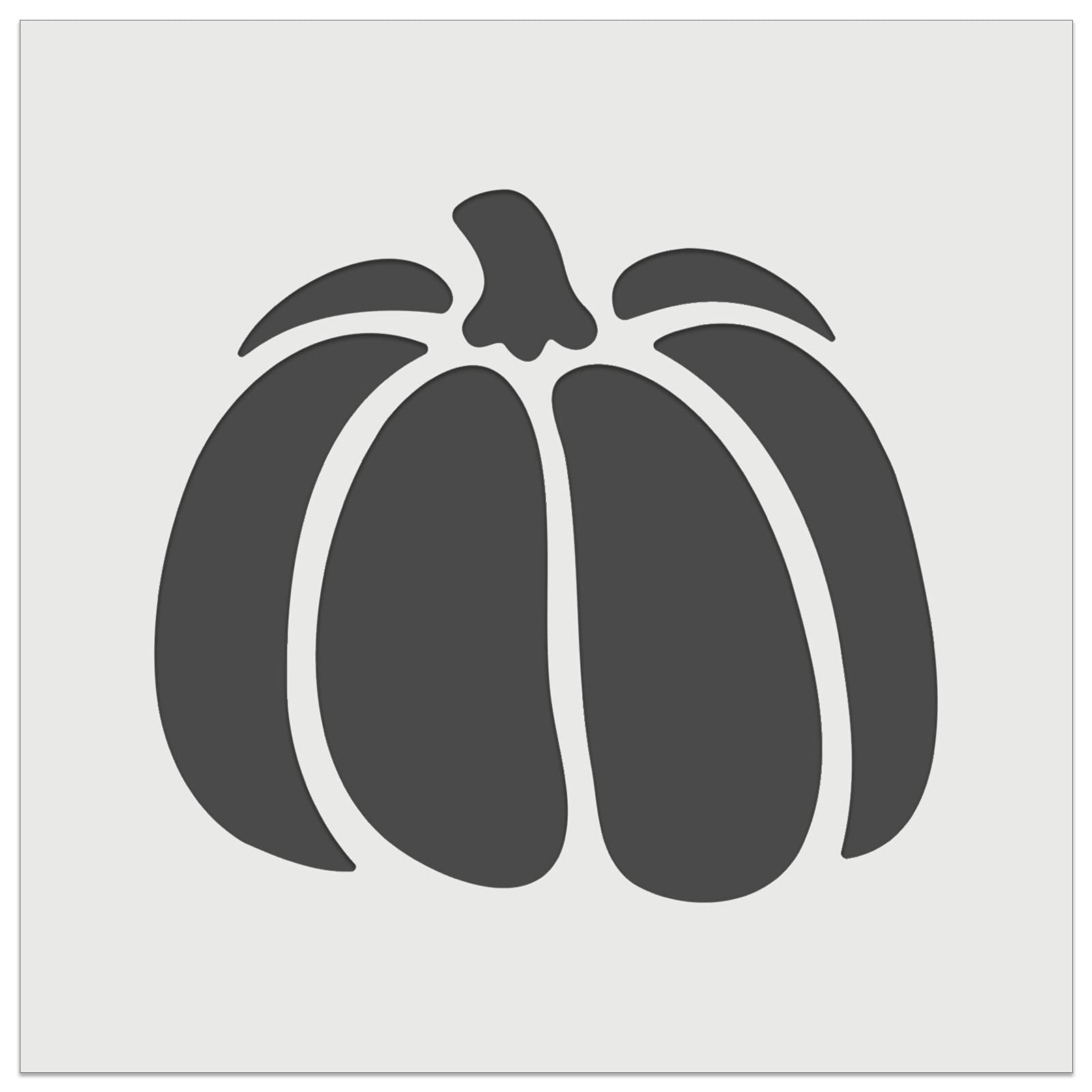 7 Inch Fall Harvest Pumpkin Garden Fruit Wall Cookie DIY Craft Reusable Stencil for Baking, Home Decor & Seasonal Crafts