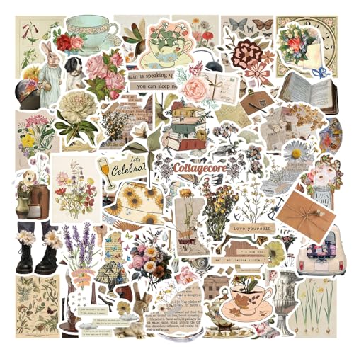 100 Vintage Stickers B