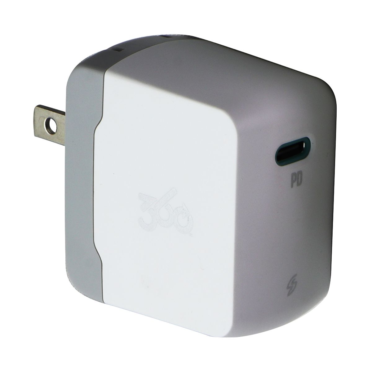 360 Electrical Vivid C18 18W USB C Wall Charger Fast Charging Adapter - White | Perfect for iPhone, Samsung Galaxy, iPad & More | Home, Office & Travel Use