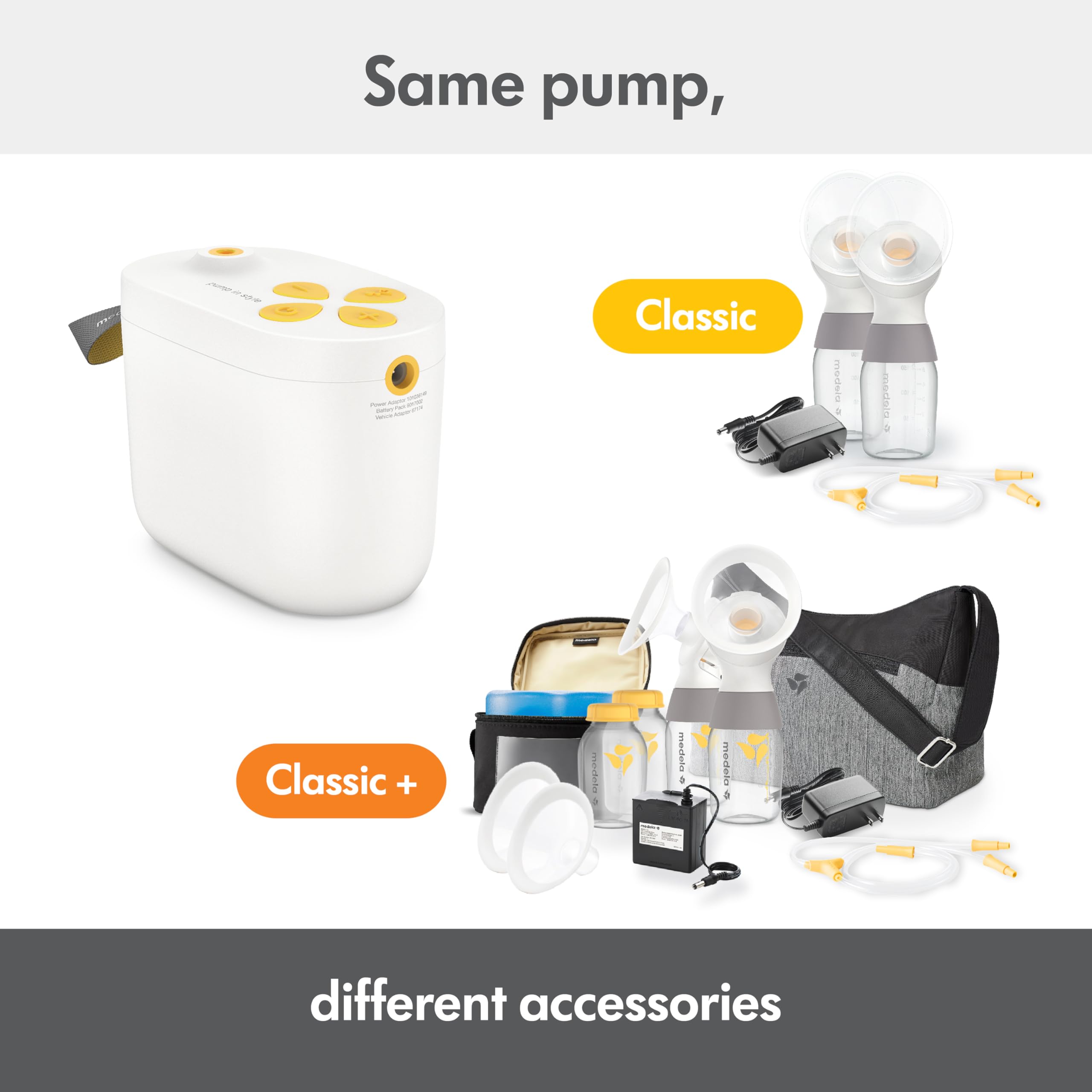 Medela Pump in Style Advanced Breast Pump Starter Kit - Double Electric Breast Pump with 4 Bottles & Accessories for Comfortable Breastfeeding at Home or Work