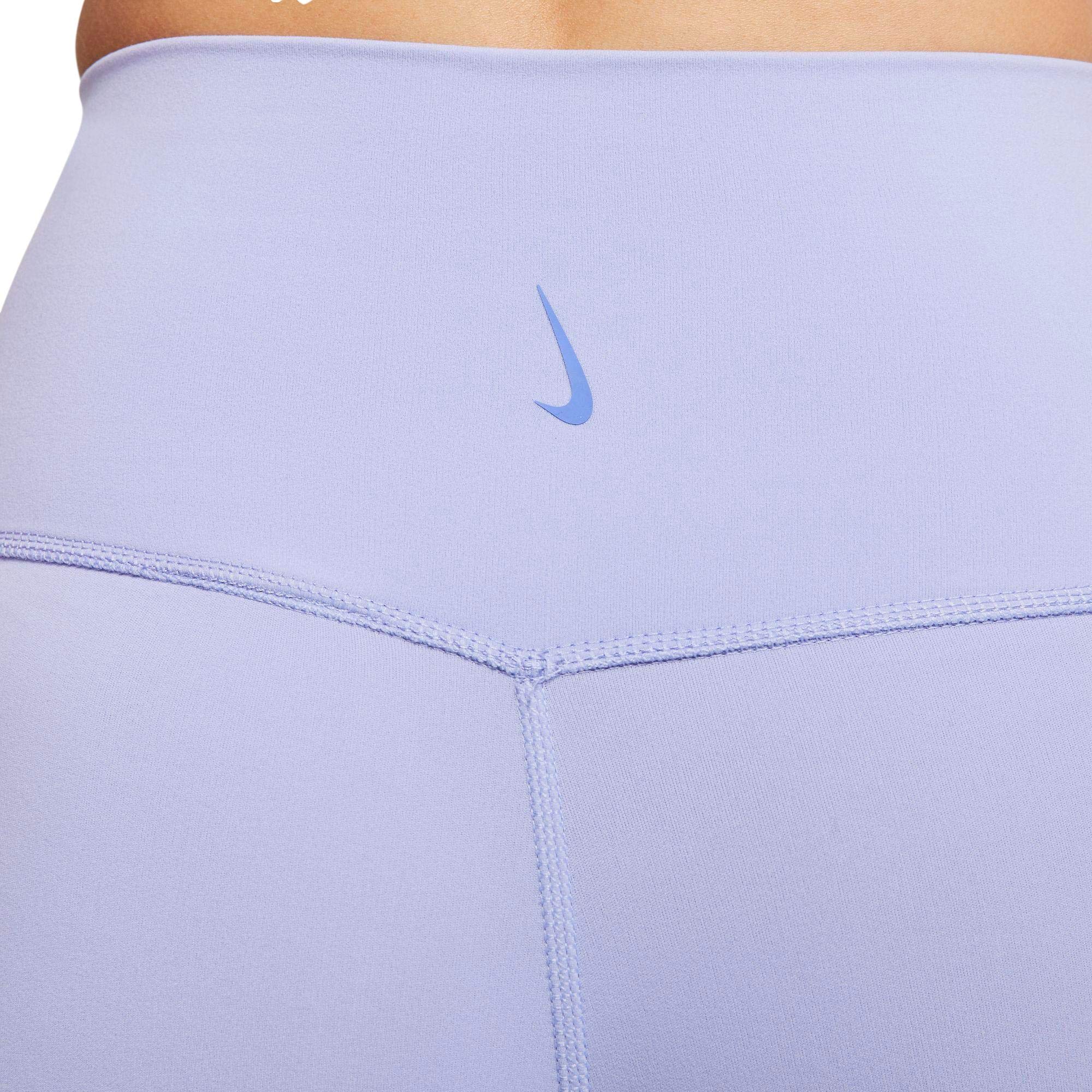 Nike Women's Luxe Ribbed High-Rise 7/8 Yoga Pants - Comfortable Workout Leggings for Yoga, Pilates & Gym Training