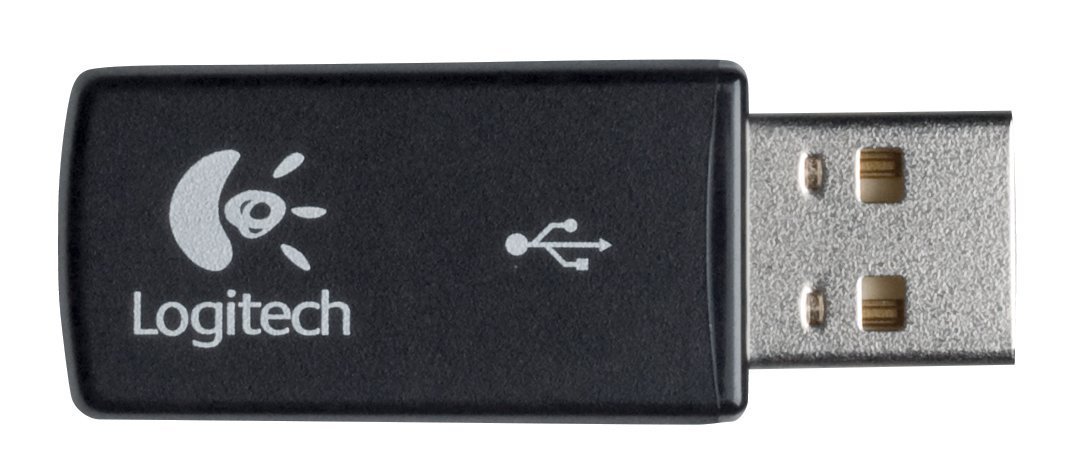 Logitech MK345 Wireless Keyboard and Mouse Combo - 2.4GHz Unifying Receiver, 3-Year Battery Life, Multimedia Hotkeys for PC/Laptop - Perfect for Home Office, Gaming & Productivity