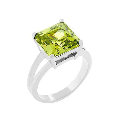 Peridot Gypsy Ring for Women - 14K Gold Plated Bohemian Style Gemstone Jewelry - Perfect for Weddings, Parties & Everyday Wear