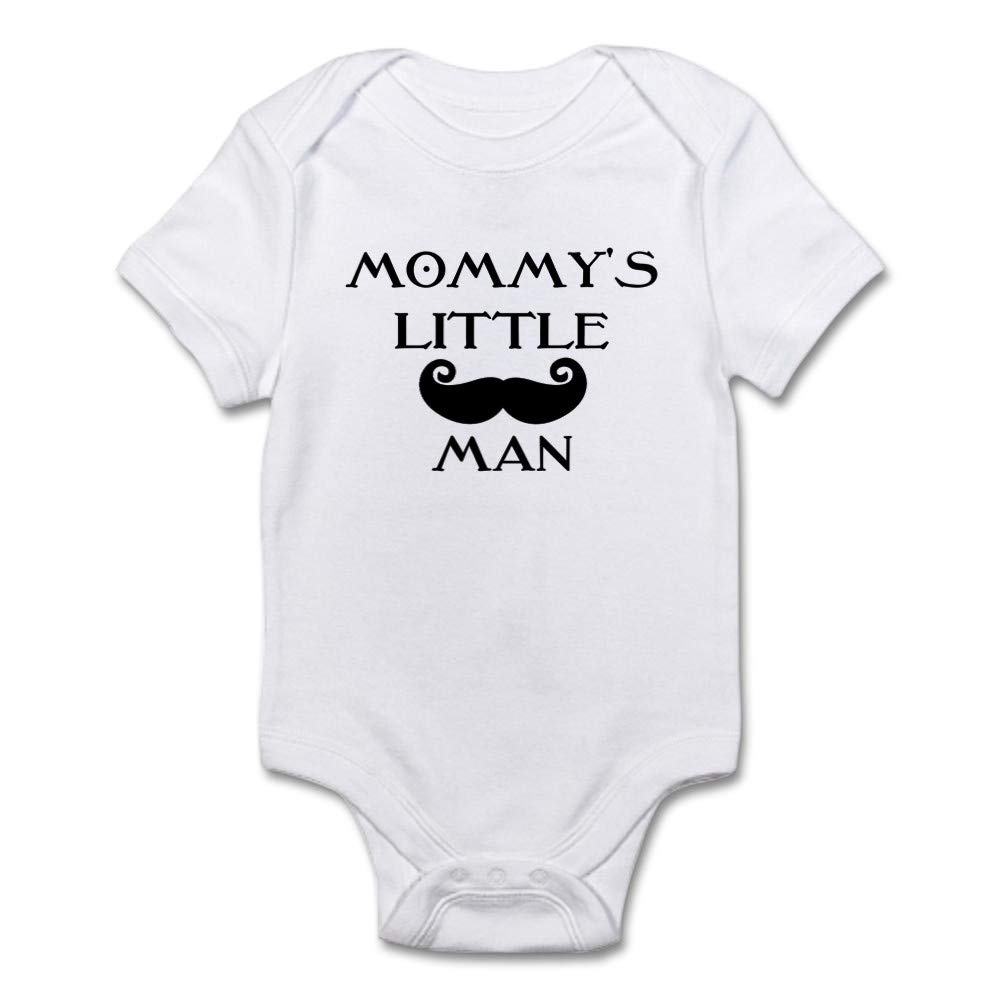 Mommy's Little Man Baby Bodysuit - Cute Infant Onesie for Boys | Perfect for Newborn Photos, Family Outings & Special Occasions