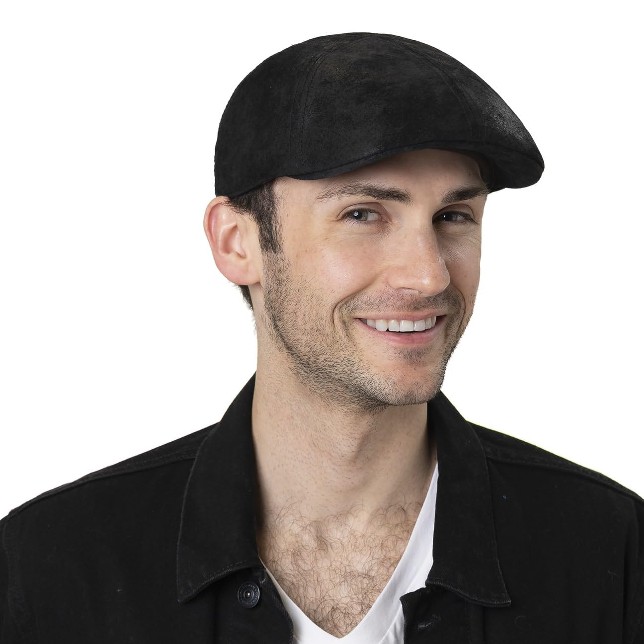 STETSON Men's Classic Flat Cap - Stylish & Comfortable Wool Hat for Casual Wear - Perfect for Outdoor Activities, Travel & Everyday Use