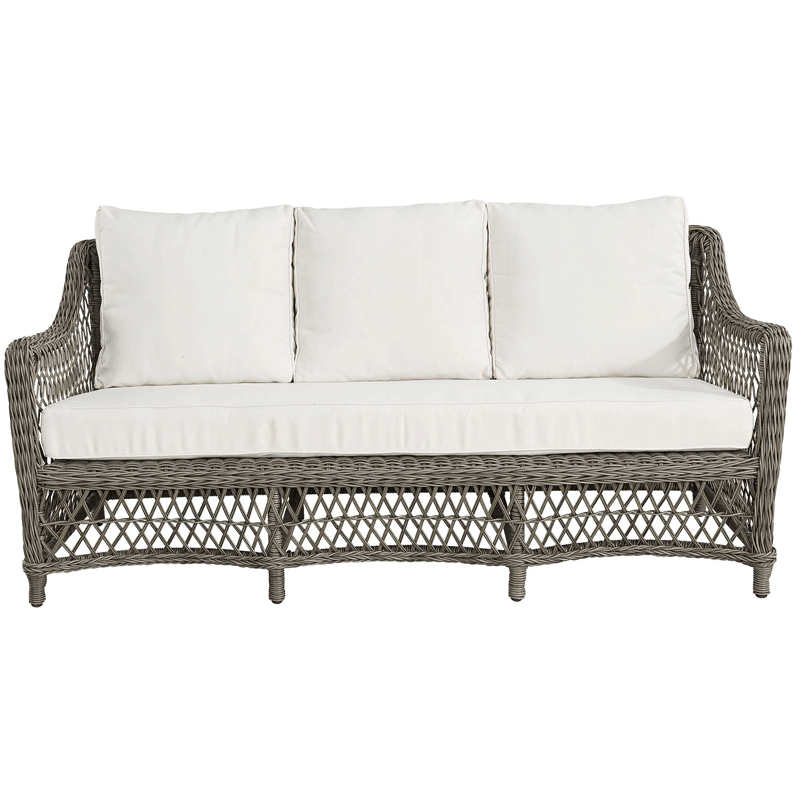 Artwood Marbella Outdoor Sofa Set - Vintage Style Patio Furniture for Garden, Backyard, Poolside & Porch Relaxation