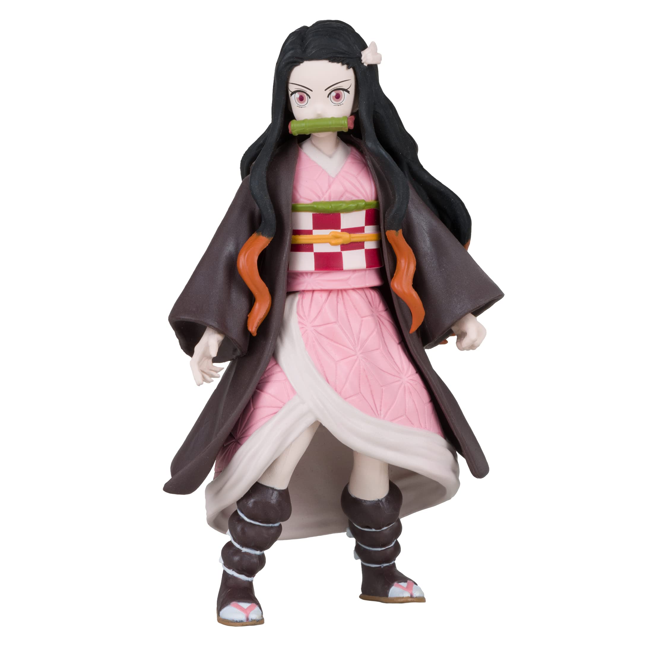 McFarlane Toys Demon Slayer 5-Inch Action Figure Wave 1 - Nezuko Kamado Collectible for Anime Fans | Perfect for Display, Cosplay & Gift Giving