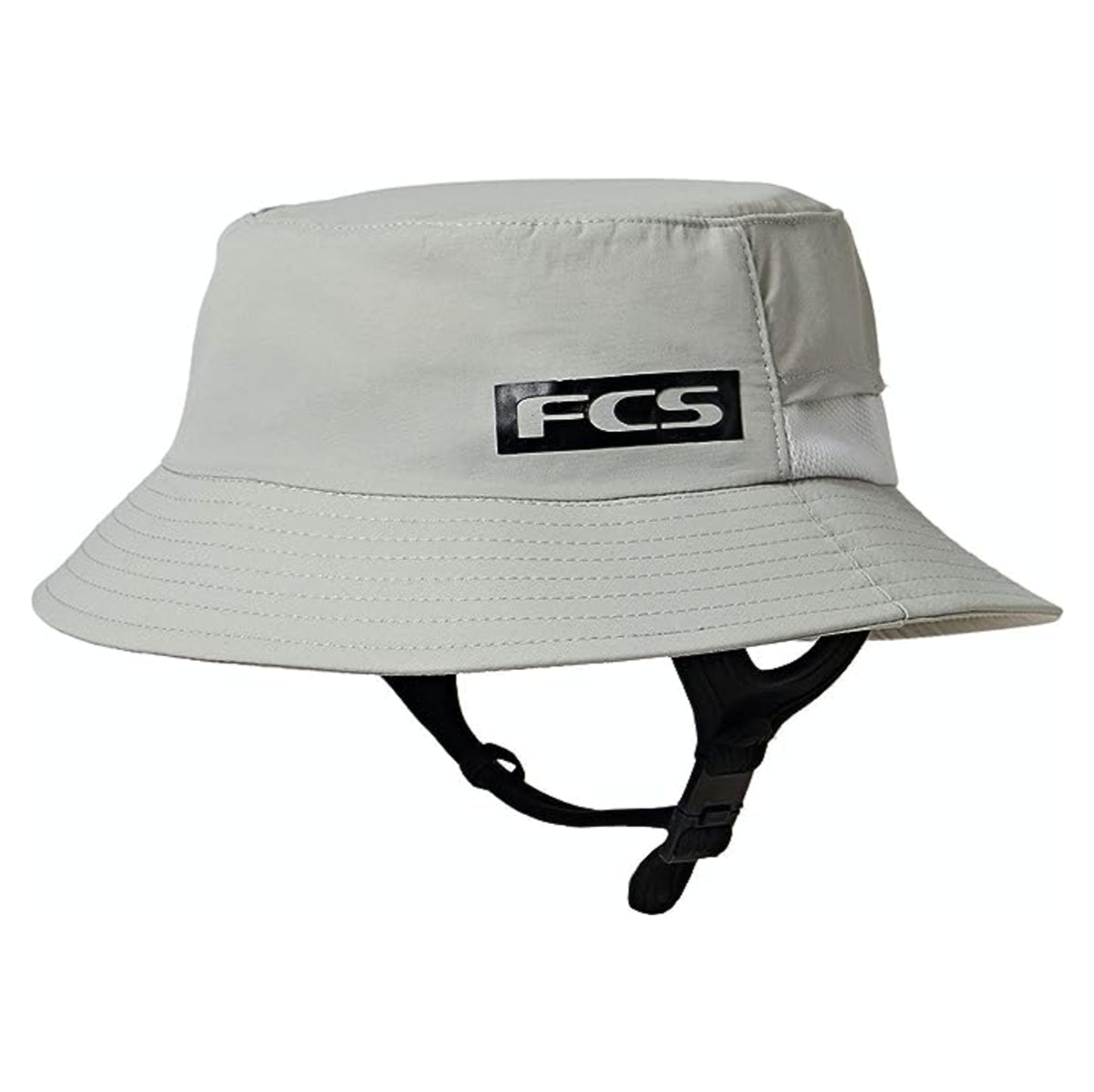 FCS Essential Surf Bucket Hat for Men & Women - Adjustable Sun Protection Beach Hat for Surfing, Fishing, Hiking - Black UV Shield Outdoor Cap