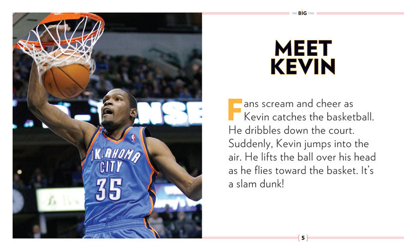 Kevin Durant Basketball Book - 9781608184958 | Biography & Career Highlights for NBA Fans & Sports Enthusiasts | Perfect Gift for Basketball Lovers