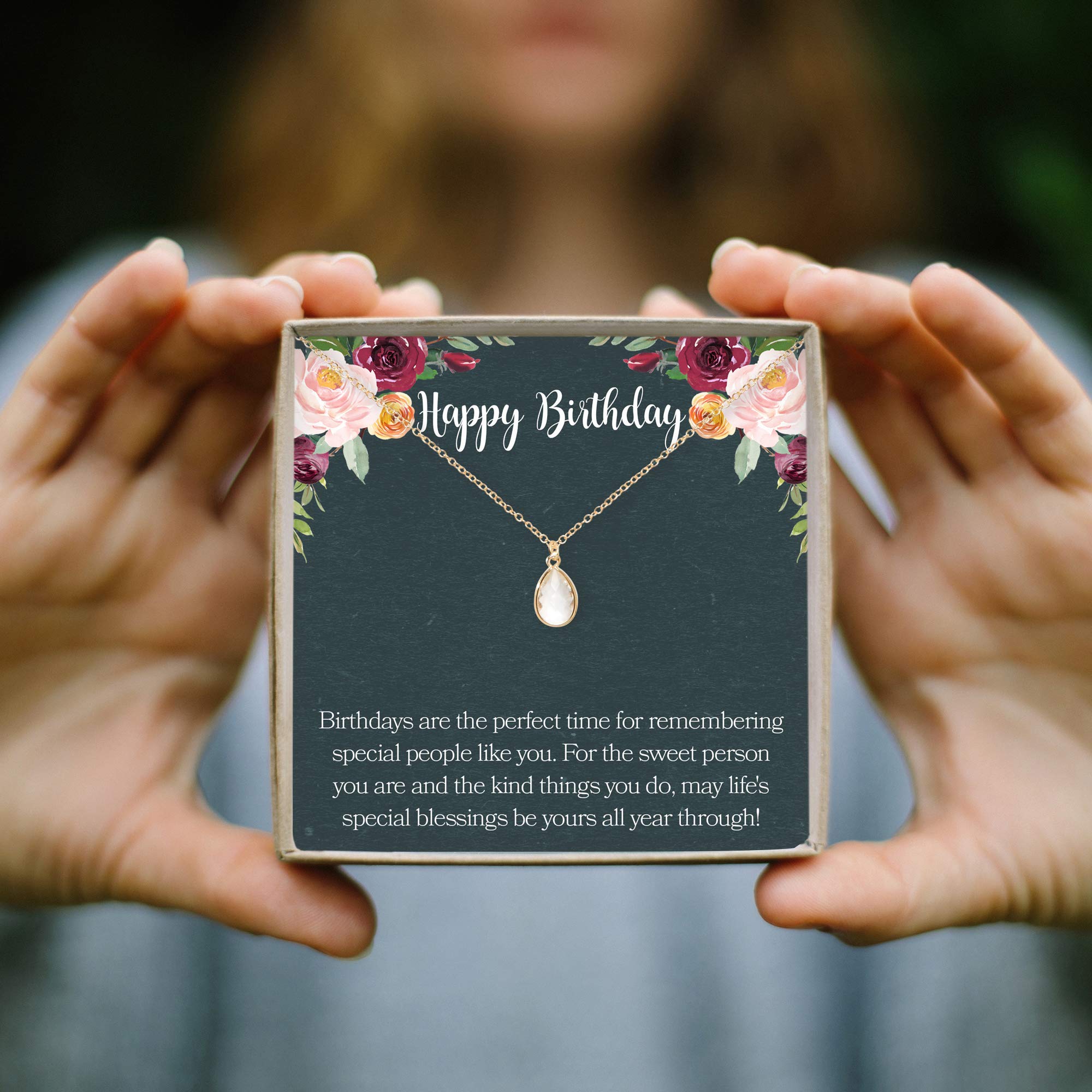 Dear Ava Infinity Birthday Necklace - Sterling Silver Pendant Gift for Women & Girls | Modern Jewelry Set with Heartfelt Card | Perfect Birthday, Anniversary & Graduation Gift | 2023 Collection | Ideal for Special Occasions & Everyday Wear