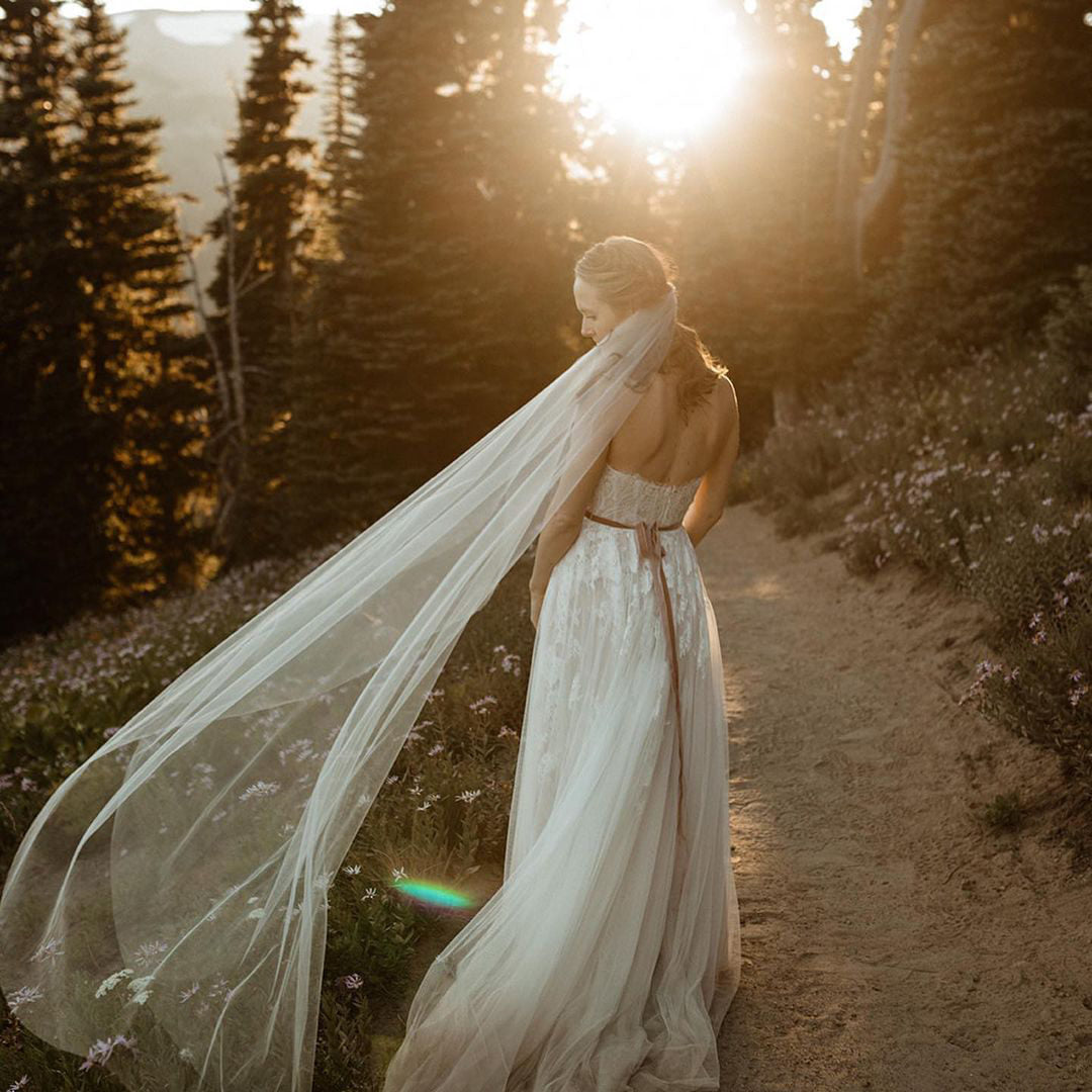 BHLDN Willowby Geranium Wedding Gown - Elegant Lace Bridal Dress for Boho Beach & Garden Ceremonies