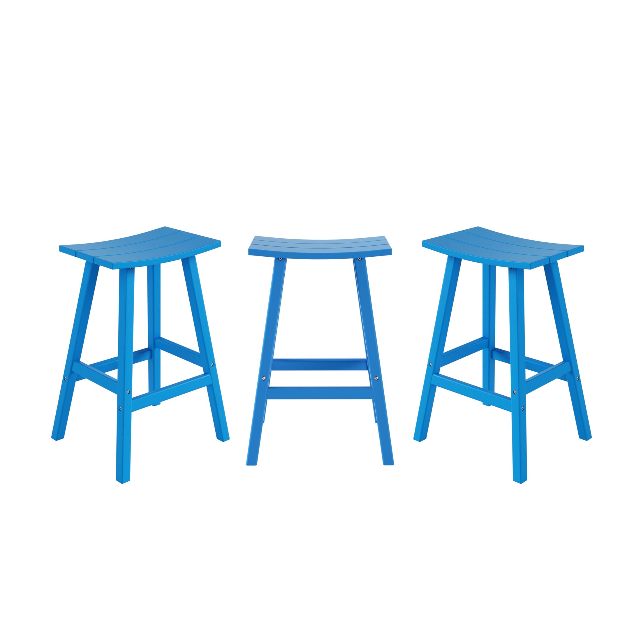 All-Weather Outdoor Bar Stools Set of 3 - 29