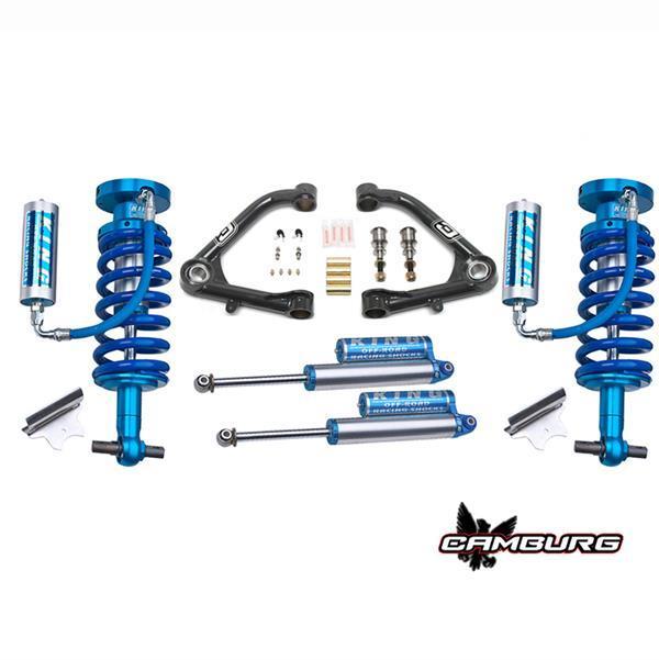 2007-2018 Chevy/GM Silverado 1500 2WD/4WD Camburg KING 2.5 Performance Lift Kit - Off-Road Suspension Upgrade for Trail Riding & Truck Customization