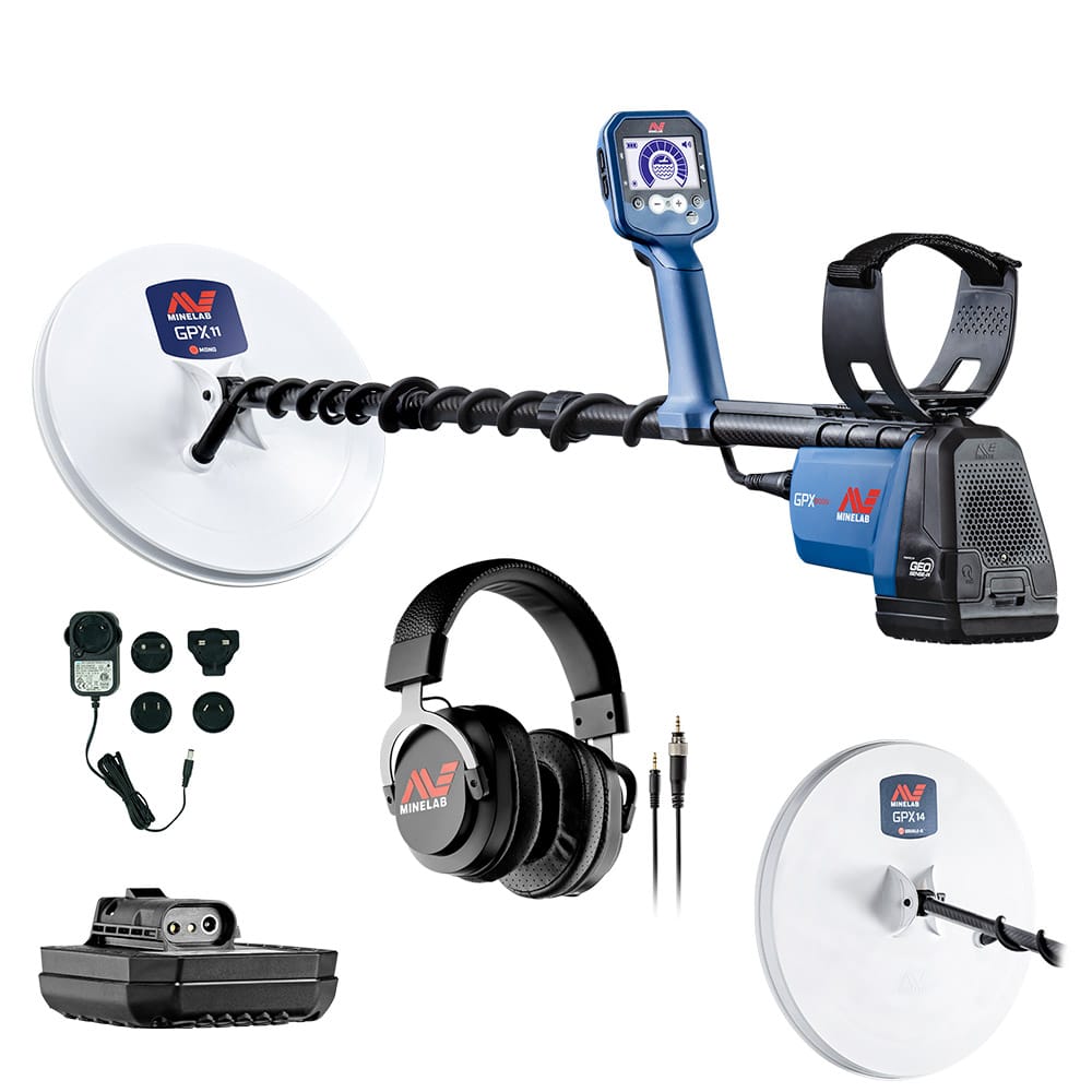 Minelab GPX 6000 Professional Gold Metal Detector with Advanced Technology | Military & Veteran Discount | Perfect for Treasure Hunting, Beach Combing & Archaeological Exploration