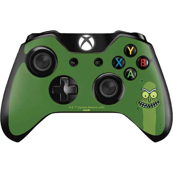 Officially Licensed Warner Bros Pickle Rick Gaming Skin for Xbox One Controller - Custom Decal Sticker for Gamers - Perfect for Gaming Setups & Collectors