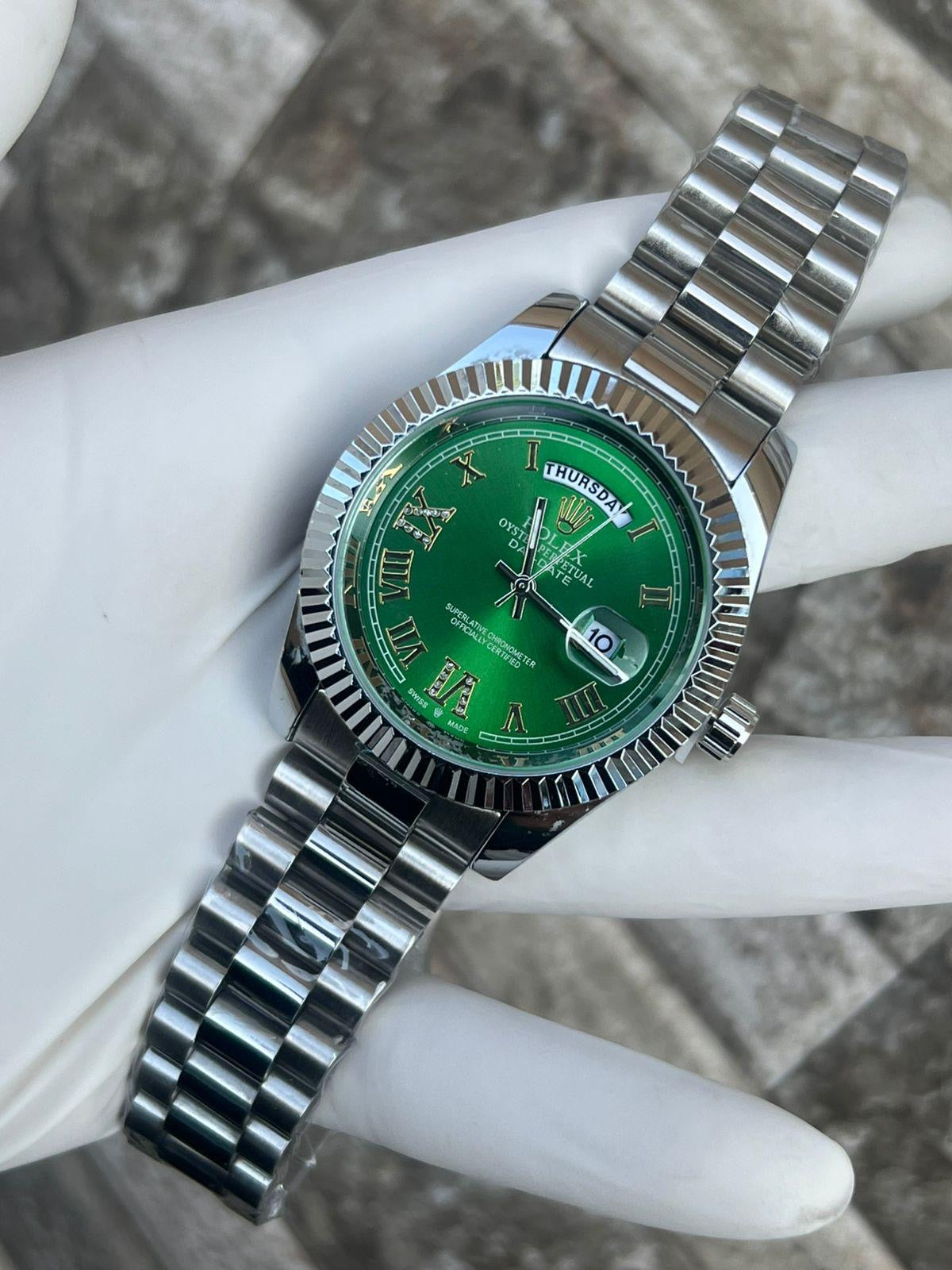 Luxury Rolex Watches with Roman Numerals - Elegant Timepieces for Men & Women | Perfect for Formal Events, Business Meetings & Special Occasions