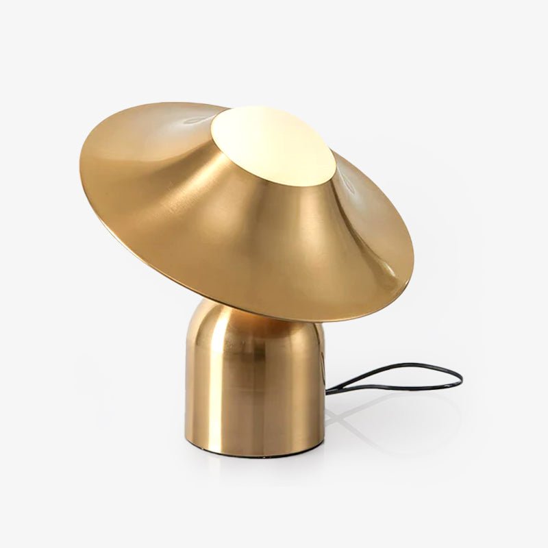 Bonbon Disc Table Lamp - Modern LED Night Light for Bedroom, Living Room & Office - Stylish Minimalist Desk Lamp with Adjustable Brightness, Perfect for Reading, Working & Relaxing