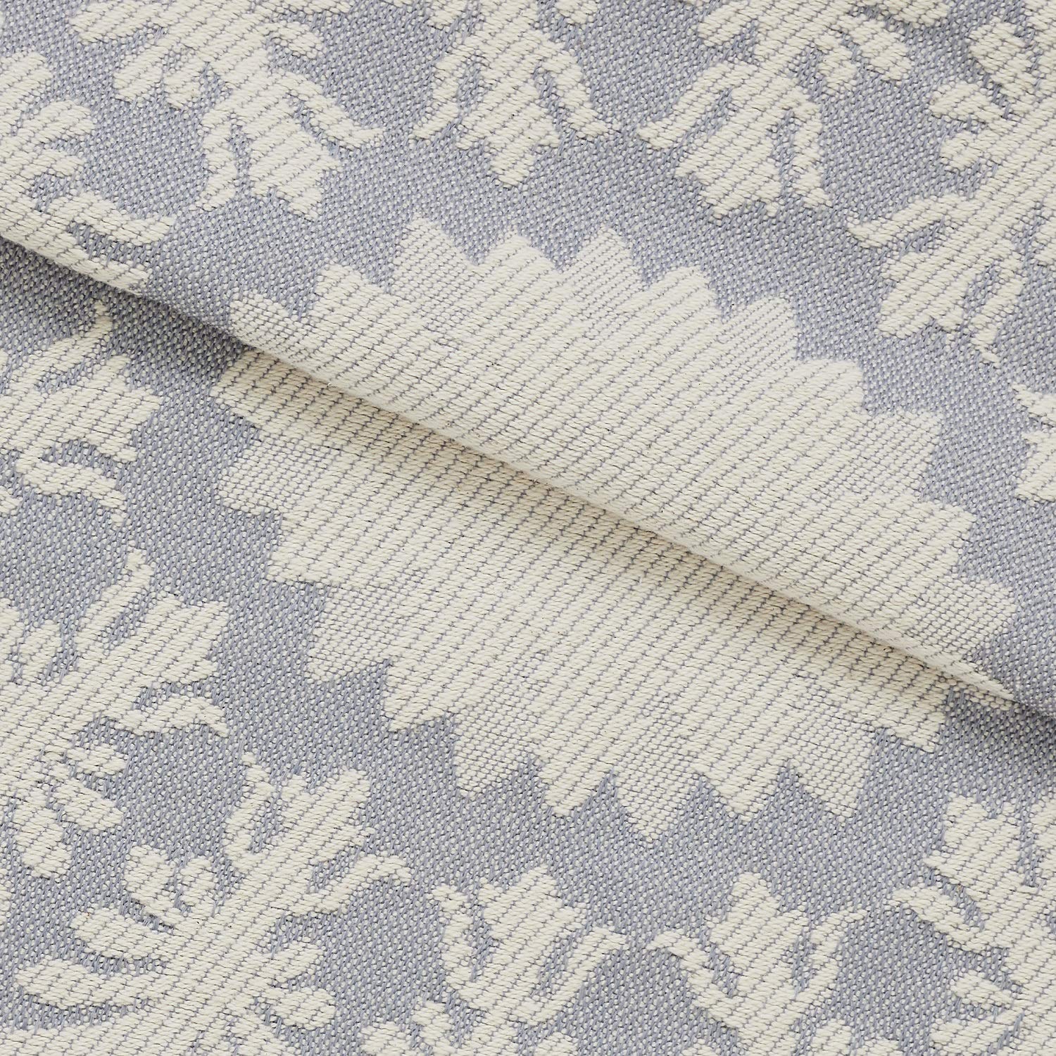 BLUENILEMILLS BNM Cotton Blend Matching Pillow Shams & Lightweight Blanket Set - Classic Medallion Bedspread Full Size in Slate Blue | Perfect for Master Bedroom, Guest Room & Cozy Home Decor