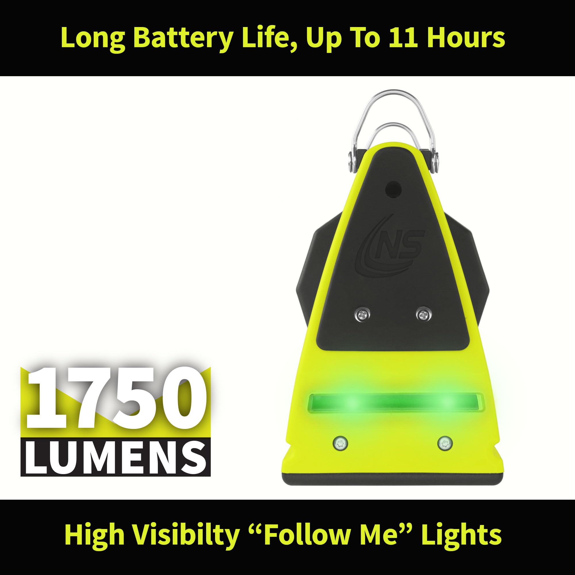 Nightstick XPR-5582GX INTEGRITAS 82 Intrinsically Safe LED Lantern with Articulating Head - Lithium-Ion Battery - Green Color - UL913 Certified - Ideal for Hazardous Work Environments, Emergency Lighting & Industrial Use