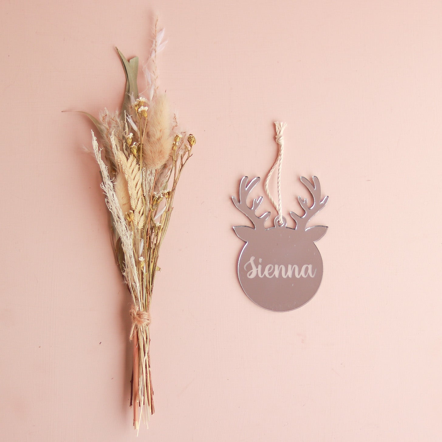 Christmas Reindeer Ornament - Handmade Holiday Decor for Tree, Gift & Home Decoration | Perfect for Xmas Party, Winter Decor & Festive Gifts
