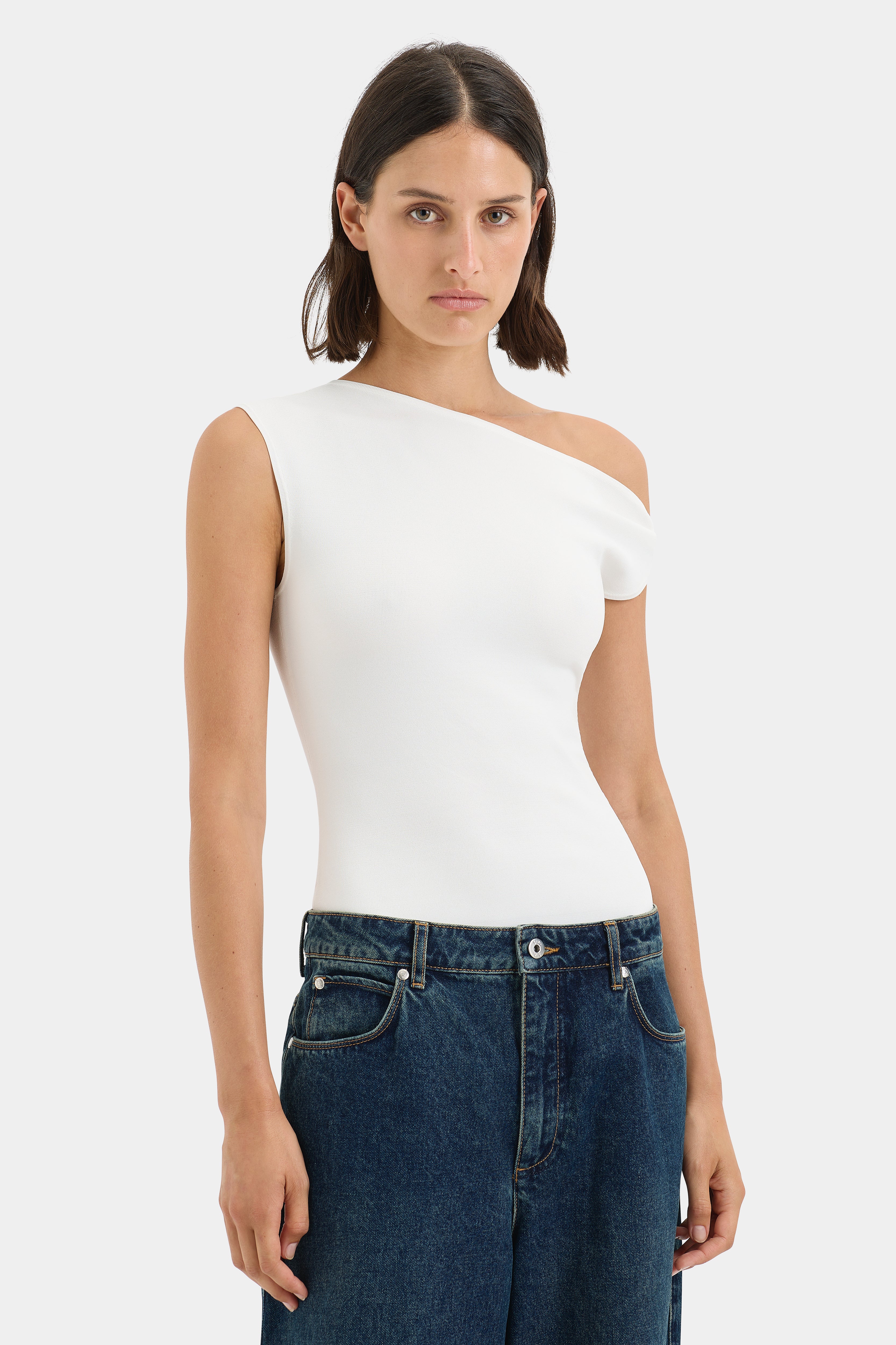Indigo Twist Top - Stylish Women's Casual T-Shirt for Everyday Wear | Perfect for Outings, Dates & Relaxing at Home
