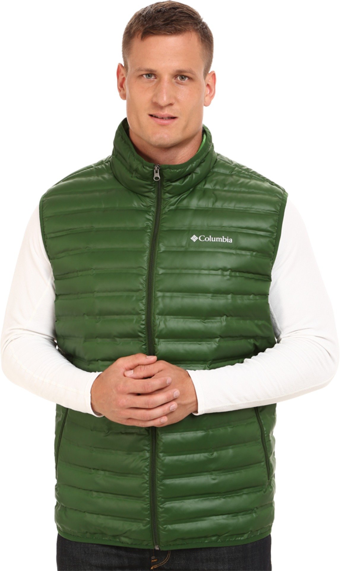 Columbia Men's Tall Flash Forward Down-Fill Vest - Lightweight Insulated Puffer Vest for Outdoor Activities, Hiking & Winter Layering