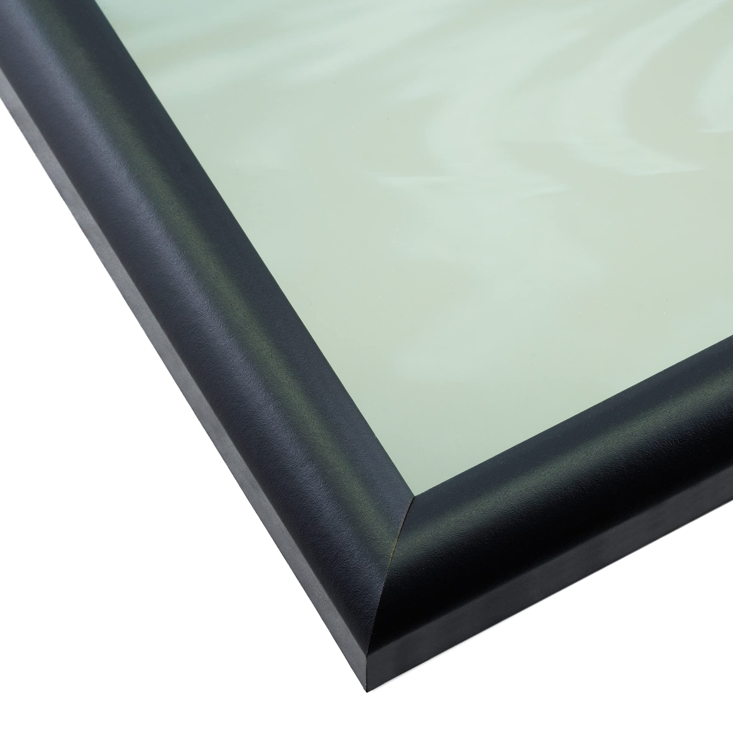 Craig Frames Bullnose 20x30 Picture Frame Set of 2 - Gallery Black Wood Photo Frames for Wall Art, Home Decor & Office Display