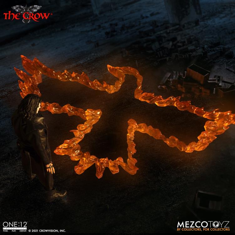 The Crow: One:12 Collective Eric Draven Action Figure - Highly Detailed Collectible for Movie Fans & Display
