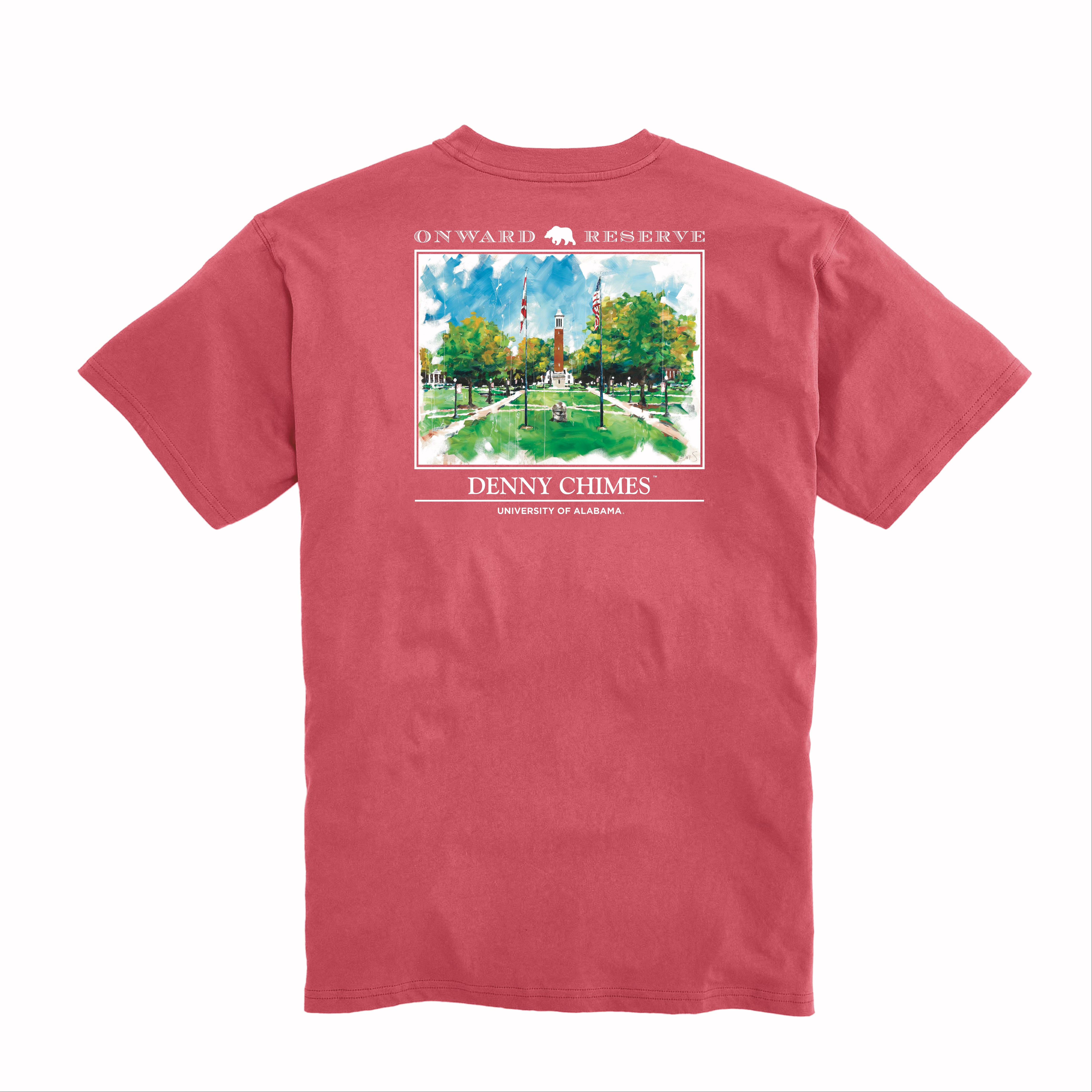 Denny Chimes T-Shirt - Soft Cotton Graphic Tee for Alabama Crimson Tide Fans | Perfect for Game Day, Tailgating & School Spirit