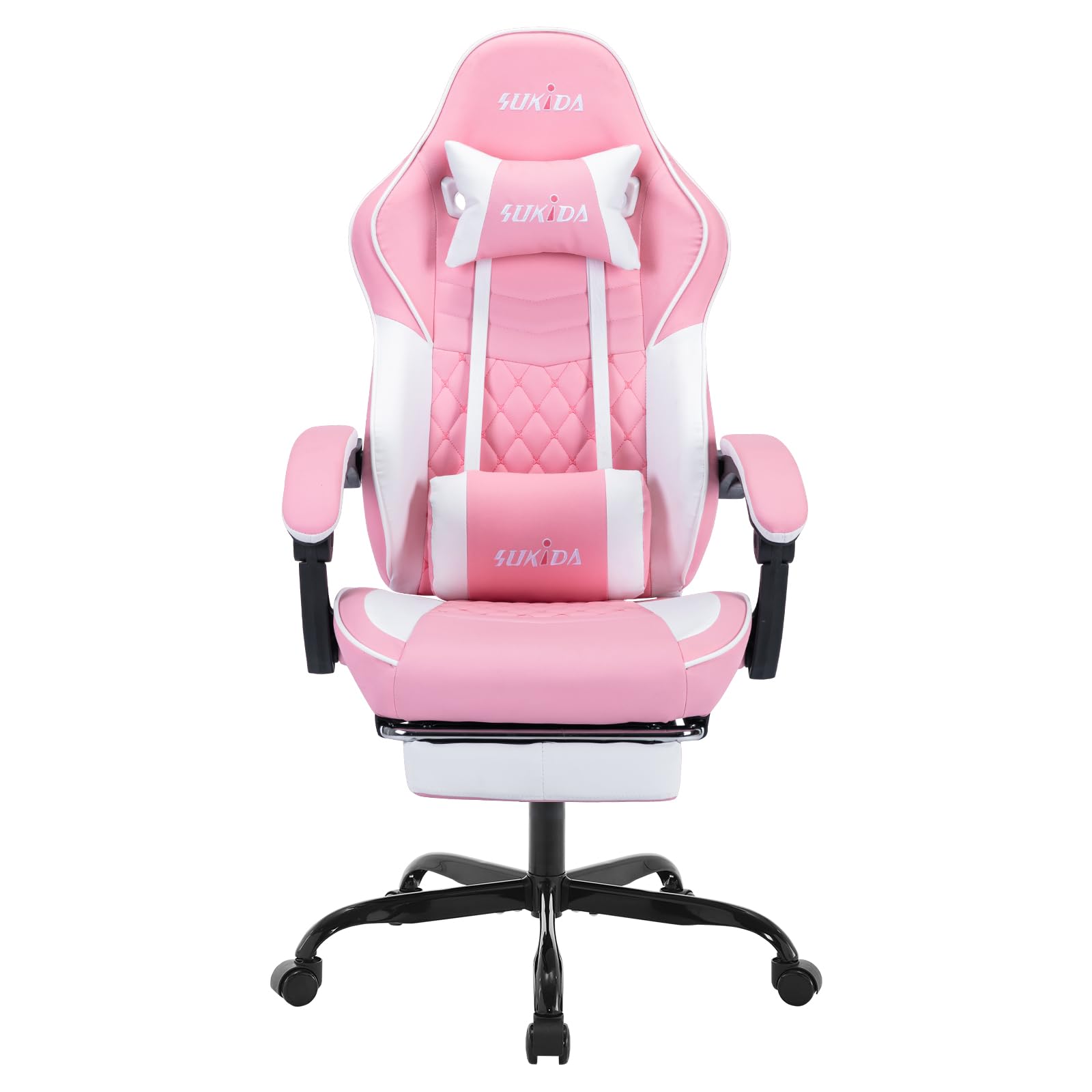 Ergonomic Gaming Chair with Lumbar Support & Massage - Adjustable Swivel Computer Chair for Adults - Perfect for Esports, Streaming & Office Work