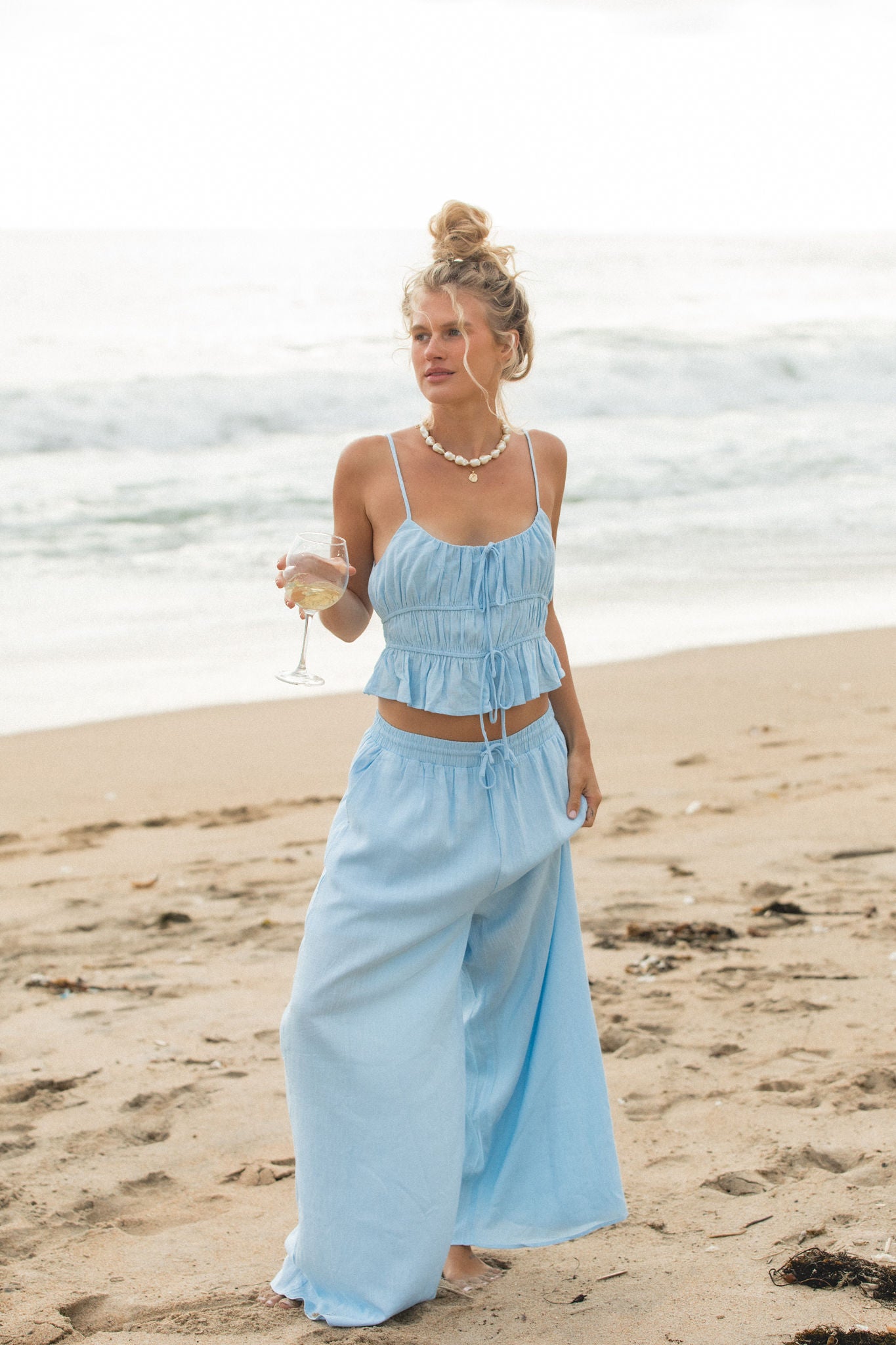 Mae Woven Set - Stylish Boho Outfit for Women | Summer Beach Dress & Cover Up | Perfect for Vacations, Music Festivals, and Poolside Lounging