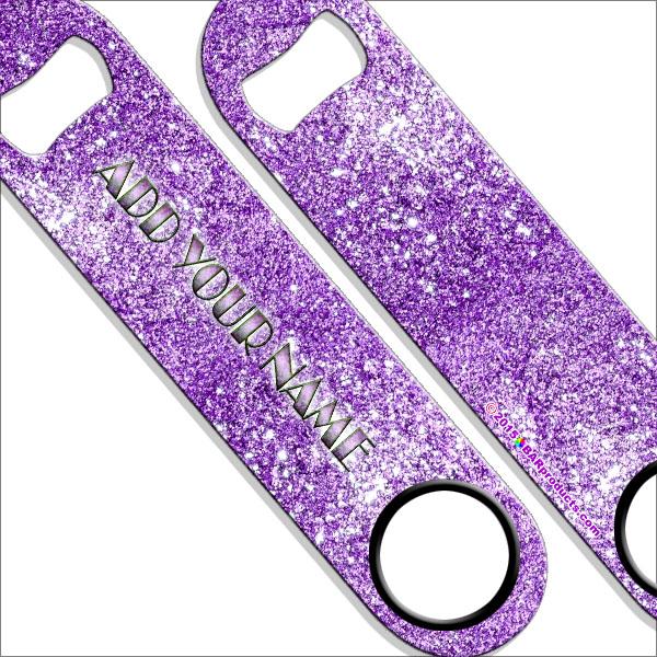 Bling SPEED Bottle Opener - Personalized Name Customization, 5 Color Options for Beer, Wine & Soda Bottles - Perfect for Parties, Weddings & Gifts