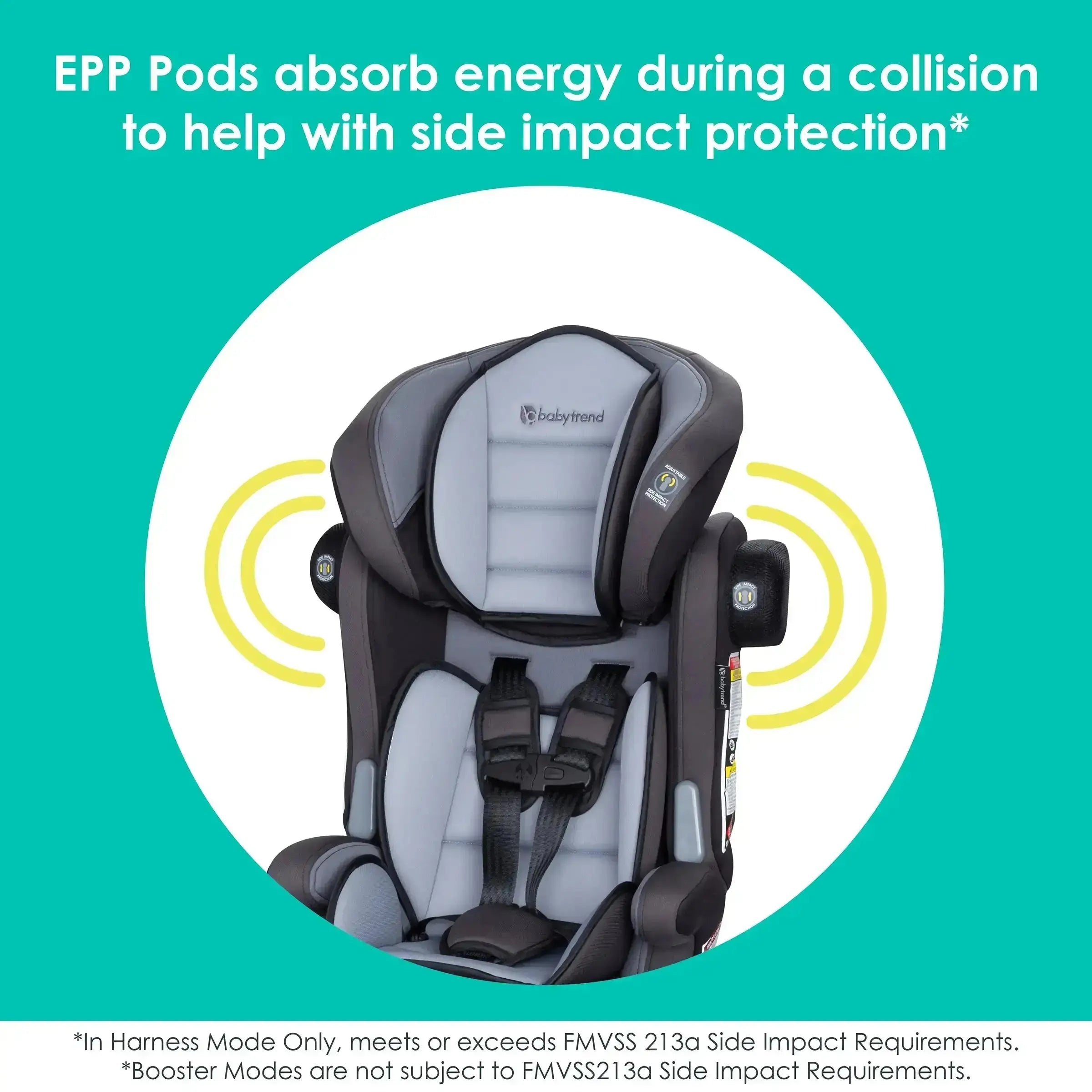 Hybrid™ SI 3-in-1 Convertible Car Seat with Side Impact Protection - Madrid Black (Target Exclusive) | Safe for Infants, Toddlers & Big Kids | Perfect for Travel, Daily Commute & Family Road Trips