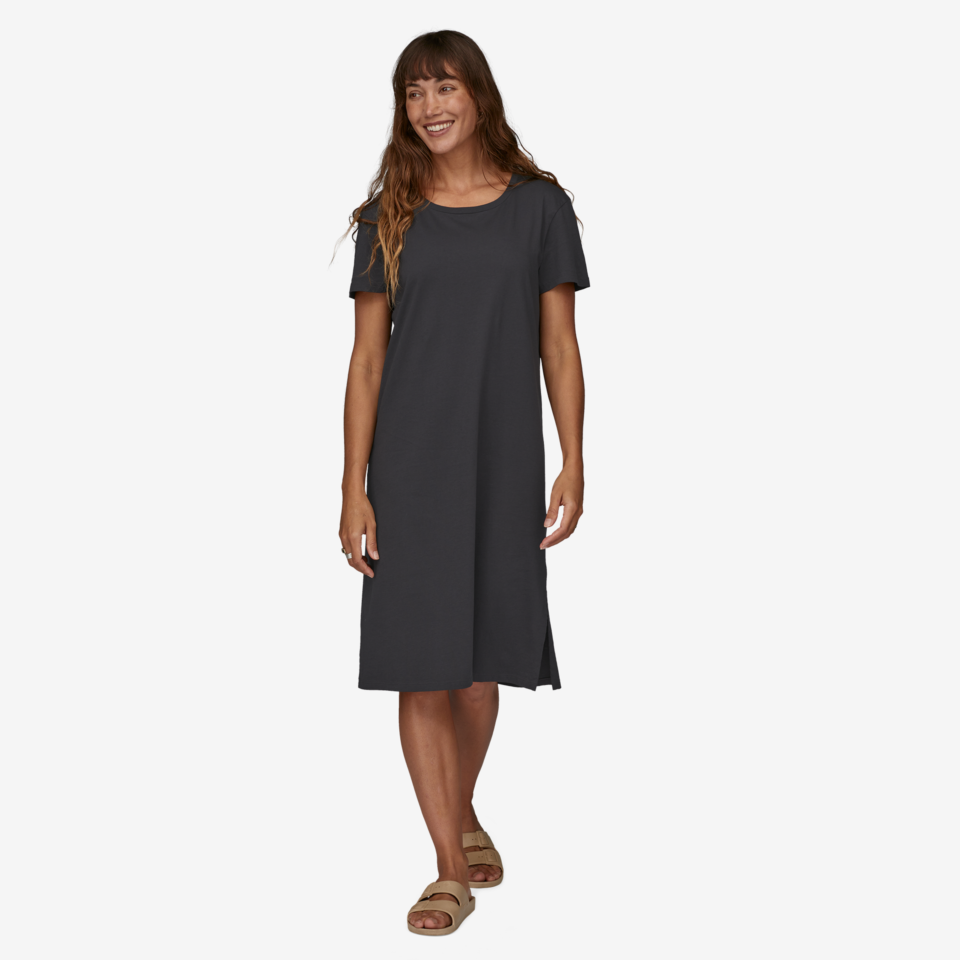 Organic Cotton T-Shirt Dress for Women | Regenerative Certified | Casual & Comfortable Wear for Everyday, Travel & Loungewear