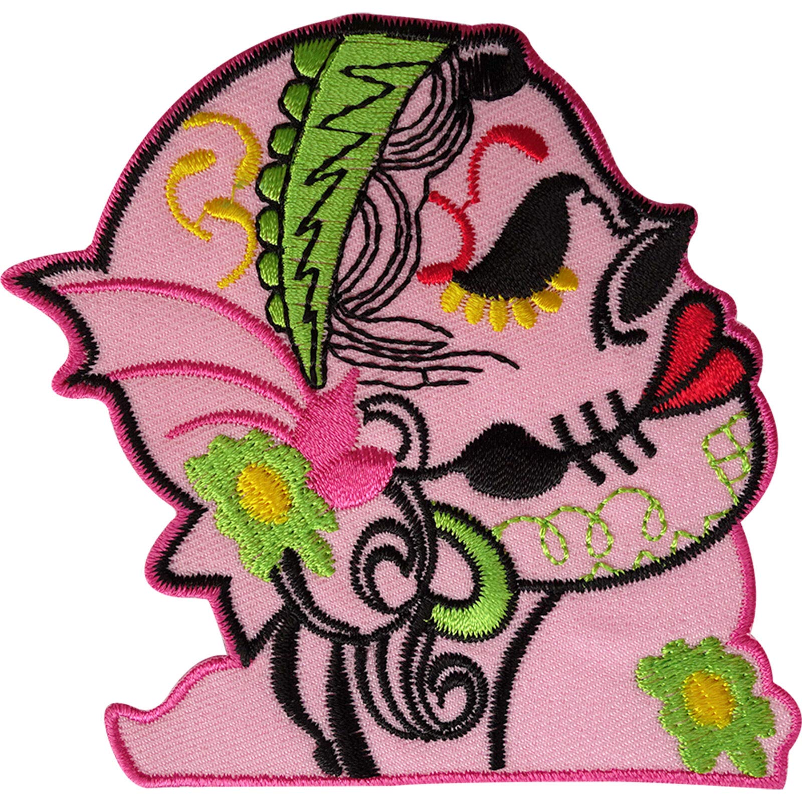 Bohemian Flower Embroidered Iron-On Patch for Clothes, Bags & DIY Fashion | Gypsy Style Sew-On Applique for Jackets, Jeans, Backpacks & Hats | Festival Outfits, Biker Vests & Denim Customization | DIY Crafts, Costume Accessories & Personalized Gifts | Perfect for Music Festivals, Vintage Style & Boho Home Decor | Great for DIY Fashion, Festival Wear & Custom Clothing Projects