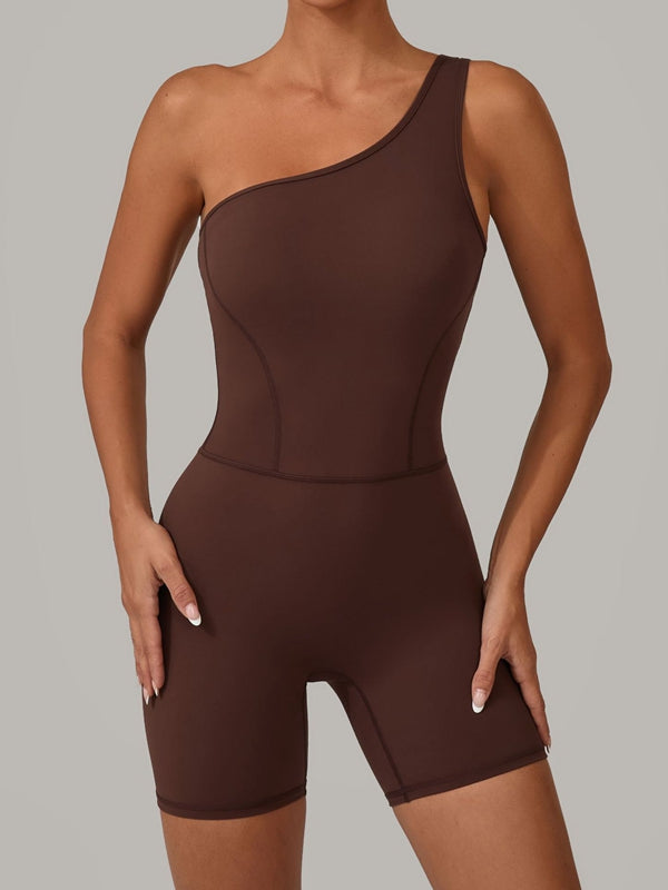 ZASUWA Women's Solid Color Cutout Romper Jumpsuit - Sexy Summer Outfit for Beach, Party & Night Out