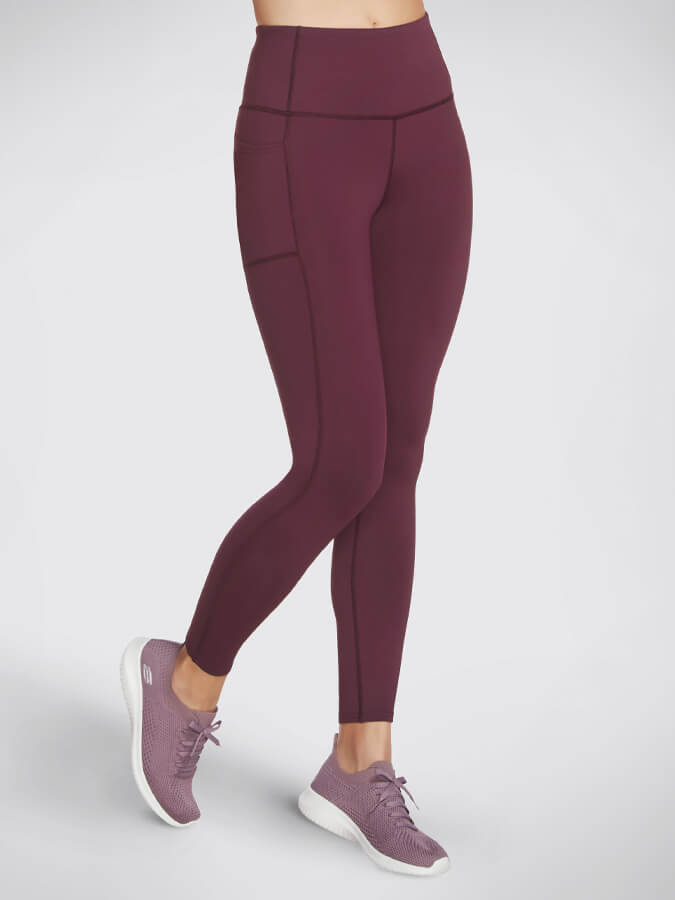 Skechers GOWALK High Waisted Women's Leggings - Comfortable Yoga Pants for Walking, Running & Workout - Perfect for Gym, Travel & Everyday Wear