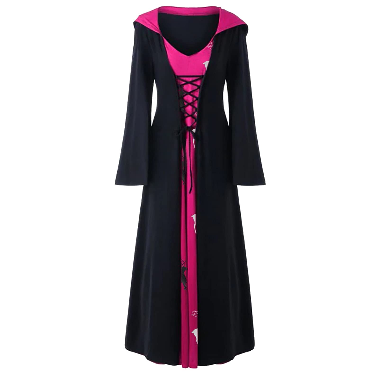 Halloween Renaissance Medieval Dresses for Women | Princess Cosplay Costume | Plus Size Vintage Gown | Perfect for Halloween Parties, Renaissance Fairs & Themed Events