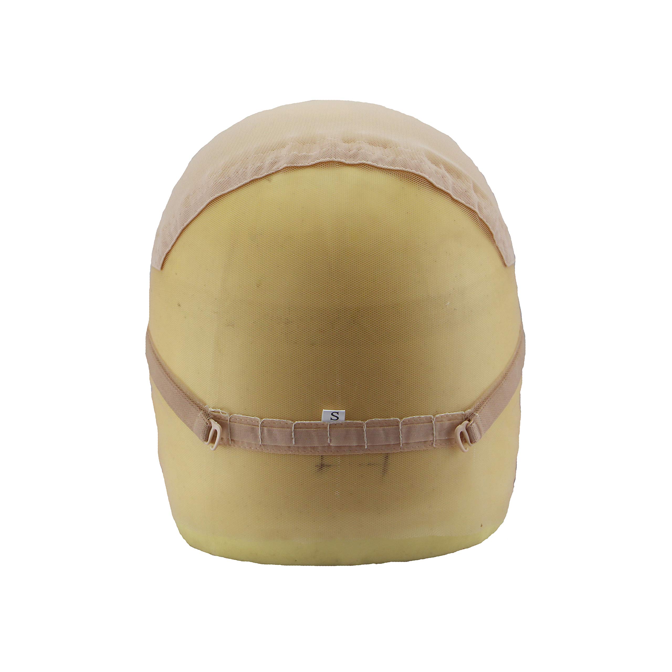 Premium Human Hair Lace Wig Cap for Making Wigs - Adjustable Strap Full Lace Wig Foundation (Small Size, Transparent) | Perfect for Salon Styling, Cosplay & Daily Wear
