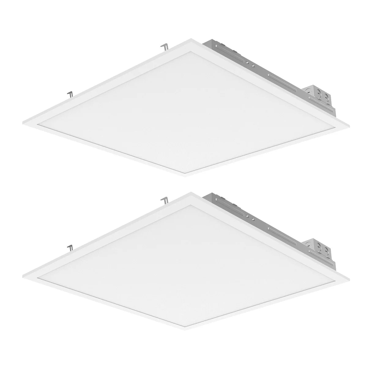 2' x 2' 40W LED Panel Light - UL Listed Dimmable Backlit Fixture, 125lm/W High Efficiency - Perfect for Office, Classroom & Commercial Lighting (Box Discount Available)