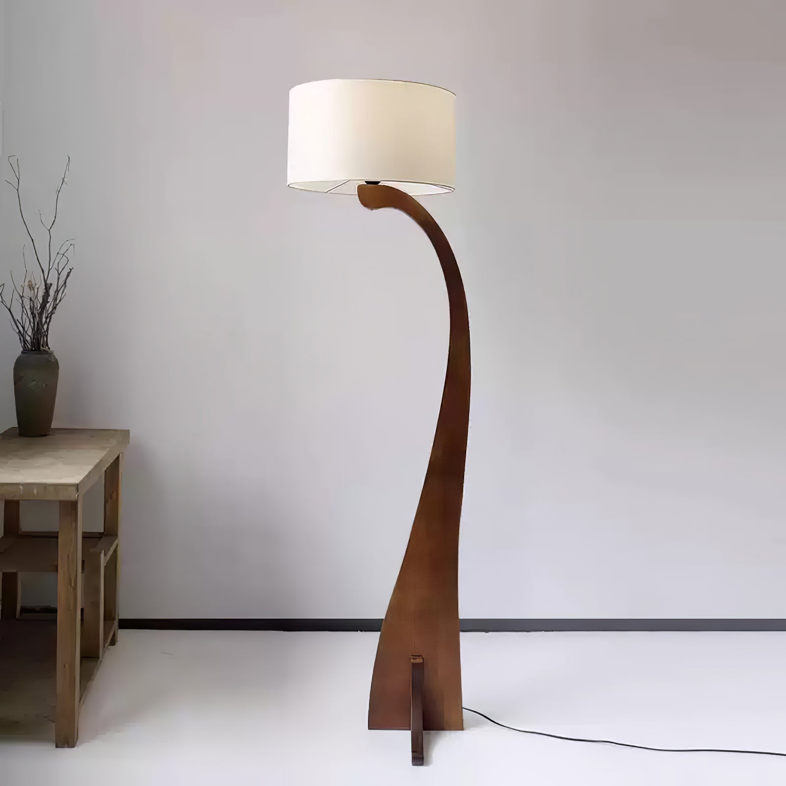 Modern Bow Curve Floor Lamp - Adjustable Arc Standing Light for Living Room, Bedroom & Office - Perfect for Reading, Decor & Ambient Lighting