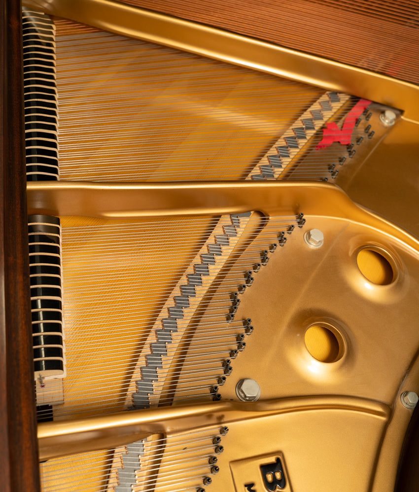 Baldwin 227 Grand Piano in Satin Mahogany Finish - Serial Number 357175 - Pre-Owned Luxury Piano for Home, Studio & Concert Hall Performances