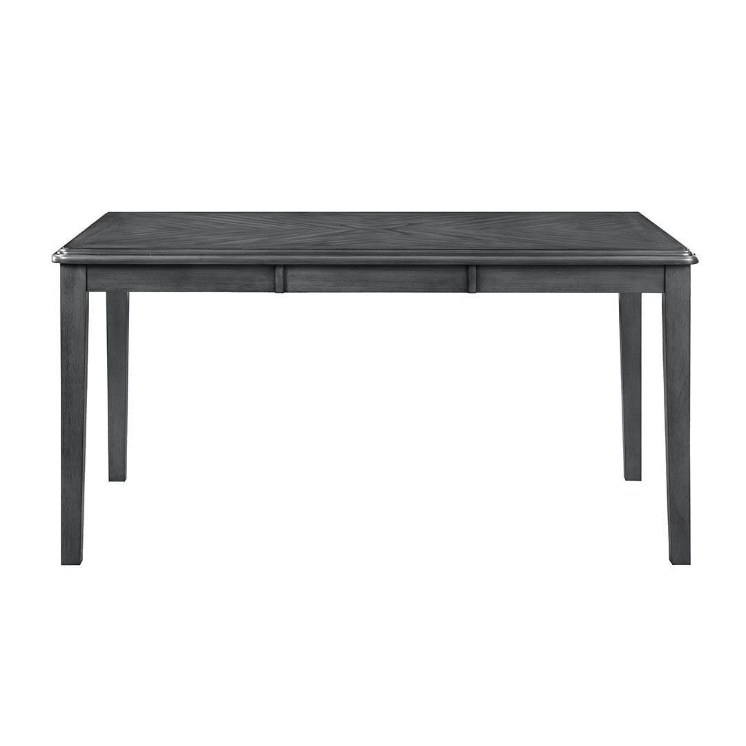 Gia Links 5-Piece Dining Set - Modern Grey Table and Chairs for Kitchen, Dining Room & Small Spaces | Indoor Furniture Set for Home & Apartment