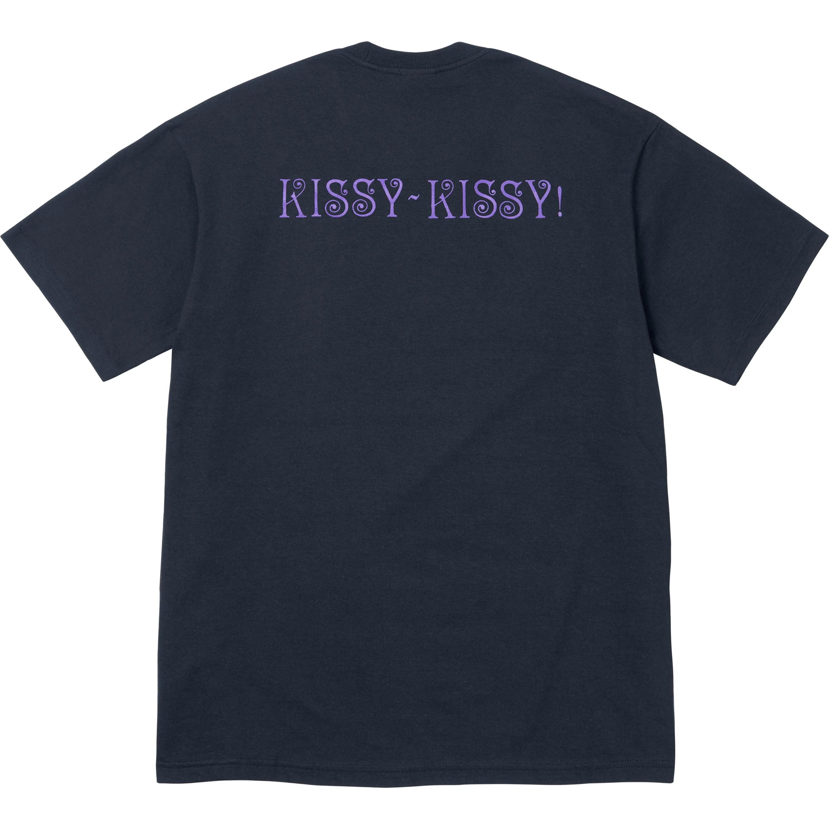 Supreme Miss Piggy Graphic T-Shirt in Navy Blue - Casual Streetwear for Fans & Collectors