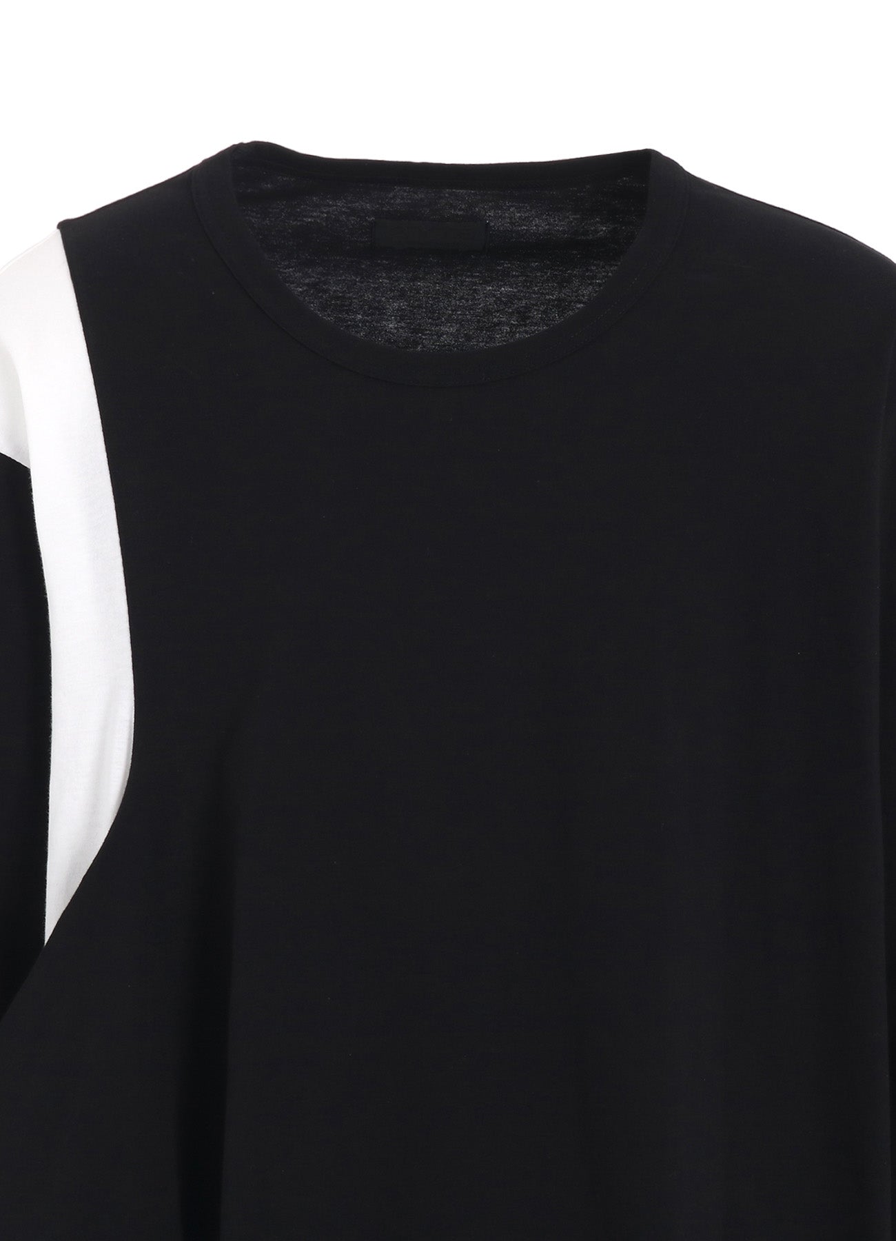 Soft Cotton Jersey Fabric Long Sleeve Draped T-Shirt for Women - Comfortable Casual Wear for Everyday, Work & Outfits