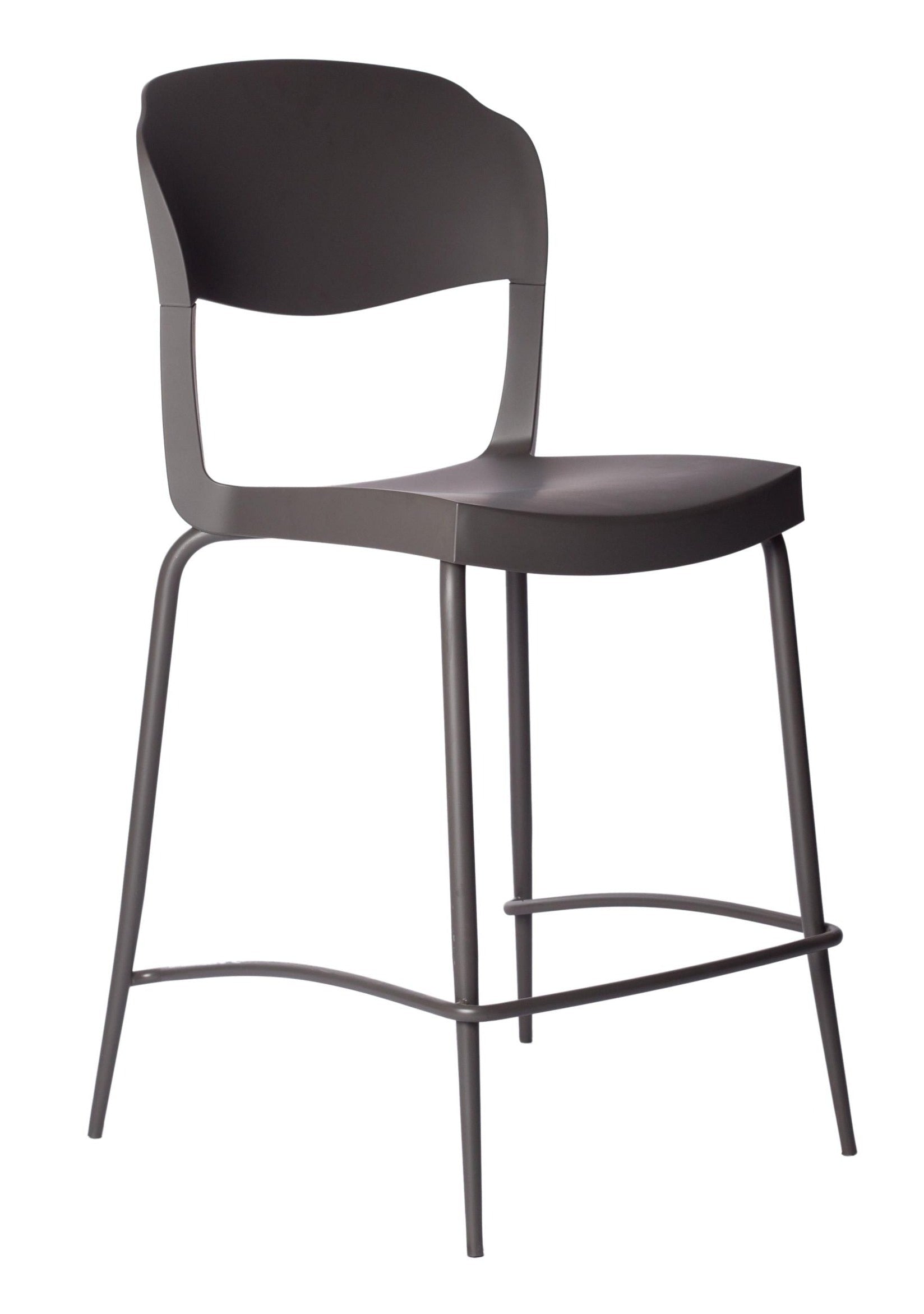 Evo Counter Stool by Green - Modern Adjustable Bar Stool for Kitchen Island, Breakfast Nook & Home Bar - Comfortable & Stylish Seating Solution
